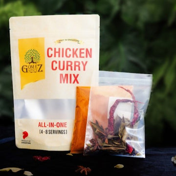 Gomez Spice Authentic Chicken Curry Mix | All-In-One Authentic Blend