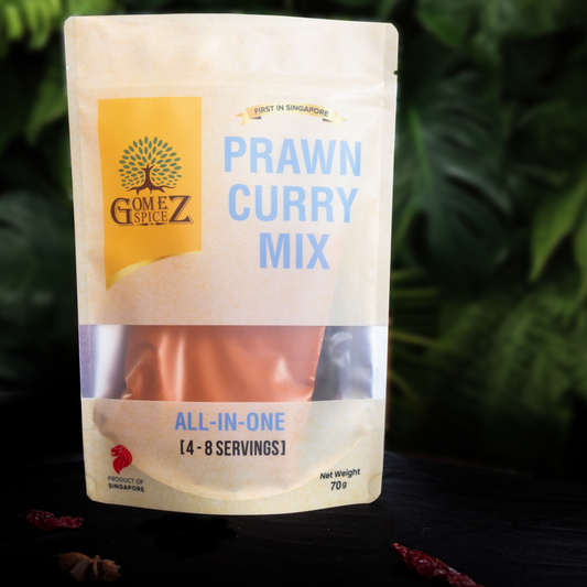Gomez Spice Savory Prawn Curry Mix | All-In-One Authentic Blend
